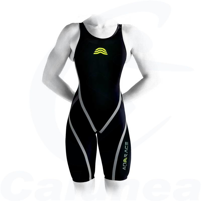 Image du produit Racing swimsuit KRONOS OPEN BACK BLACK AQRACE - boutique Calunéa