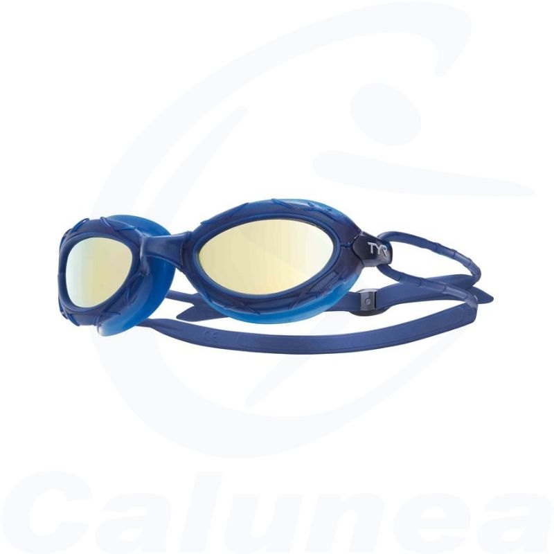Image du produit Triathlon goggles NEST PRO MIRROR YELLOW / NAVY TYR - boutique Calunéa