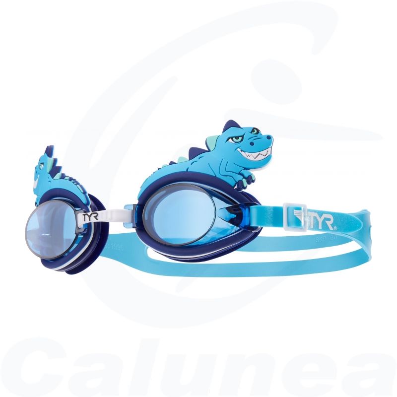 Image du produit Swimgoggles youth DINO DISTROYER BLUE TYR (3-8 Yrs) - boutique Calunéa