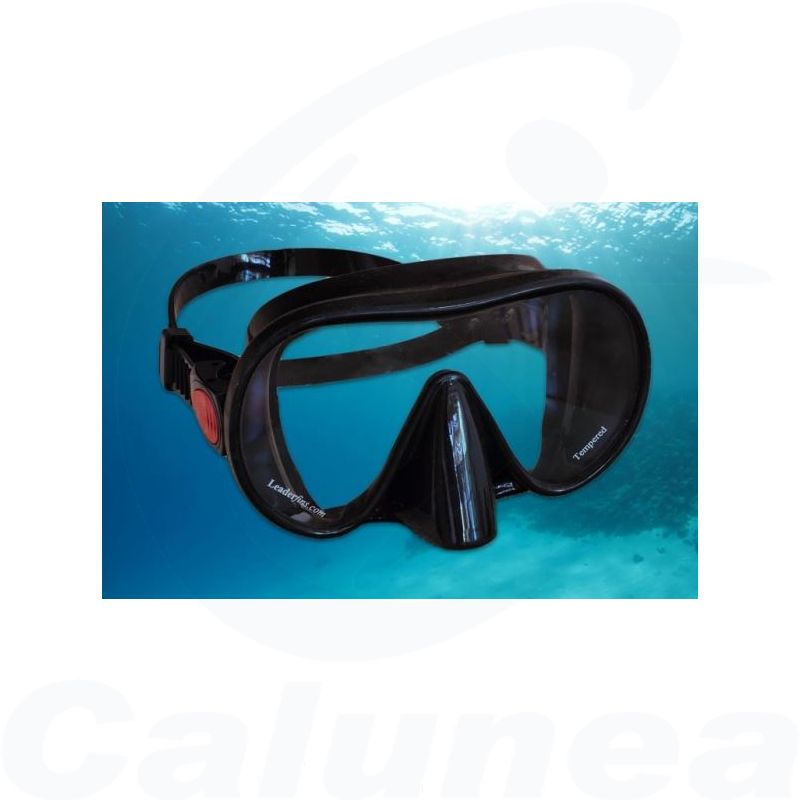 Image du produit Frameless diving mask L1 BLACK LEADERFINS - boutique Calunéa