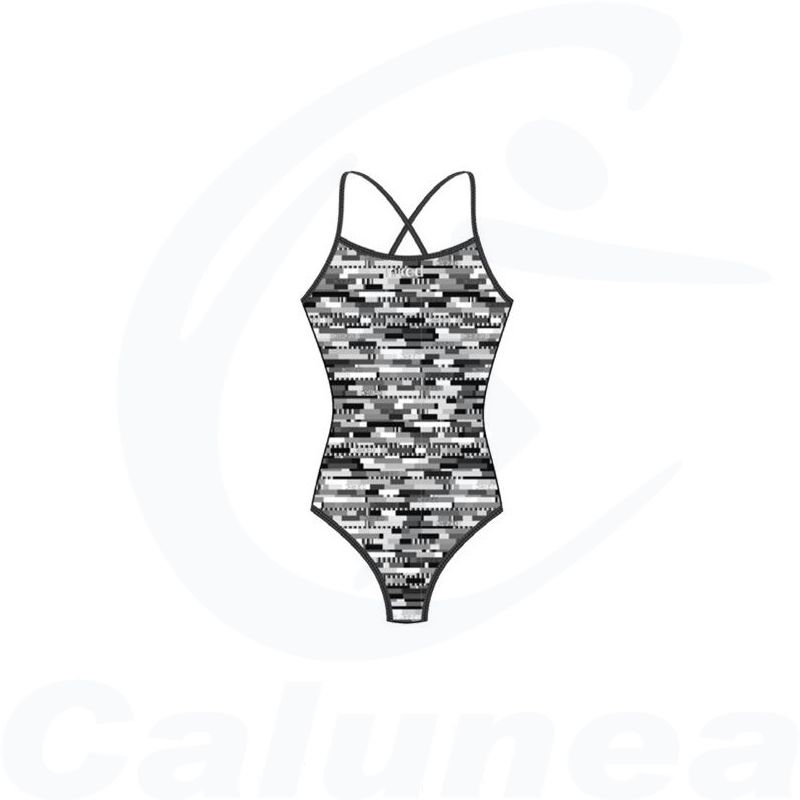 Image du produit Women's swimsuit MONOSCOPIO GREY JAKED - boutique Calunéa