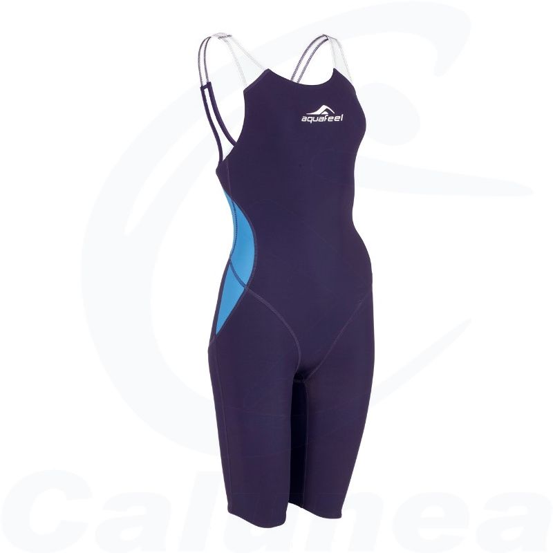 Image du produit Girl's Competition Swimsuit I-NOV N2K CLOSED BACK NAVY / BLUE AQUAFEEL - boutique Calunéa