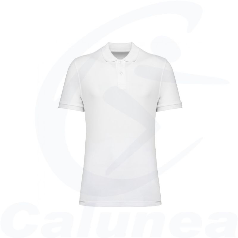 Image du produit ECO RESPONSIBLE POLO SHIRT NATIVE SPIRIT WHITE CALUNEA - boutique Calunéa