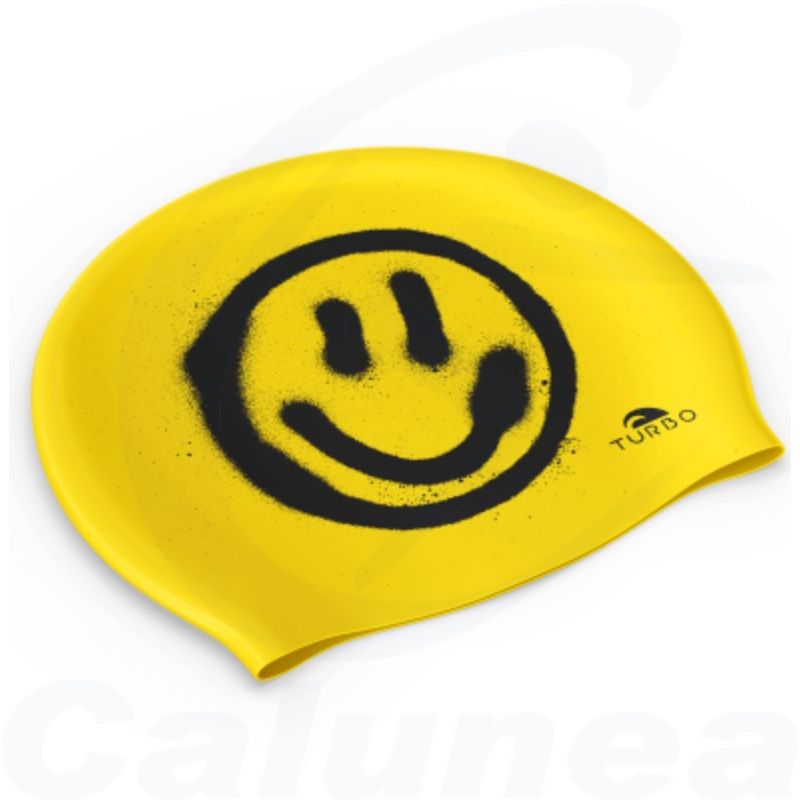 Image du produit Silicone swimcap SMILEY TURBO - boutique Calunéa