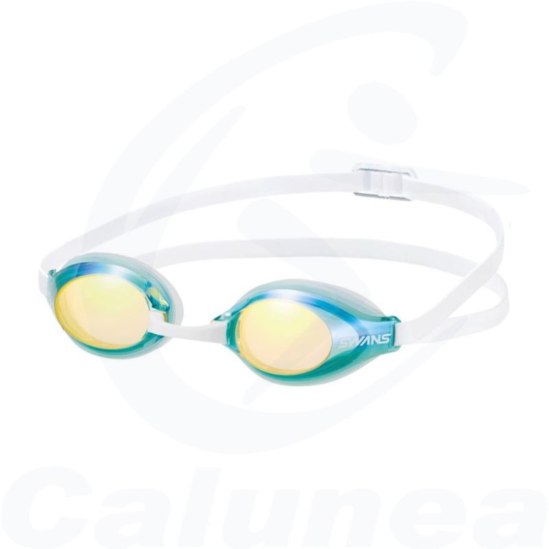 Image du produit Racing goggles SR-3M MIRROR  GREEN / ORANGE SWANS - boutique Calunéa