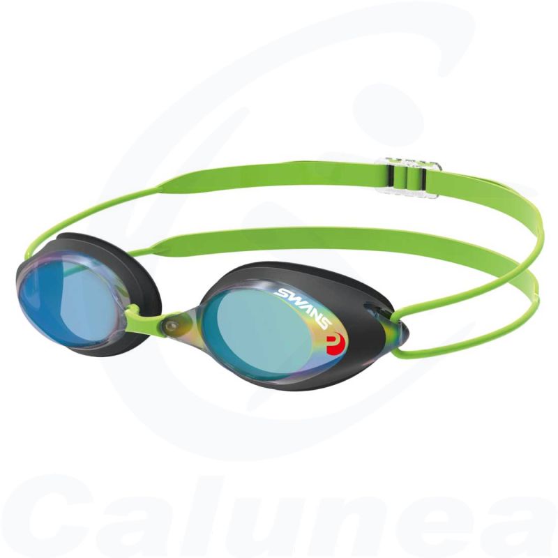 Image du produit Racing goggles SRX-M-PAF EMERALD / SMOKE MIRROR SWANS - boutique Calunéa