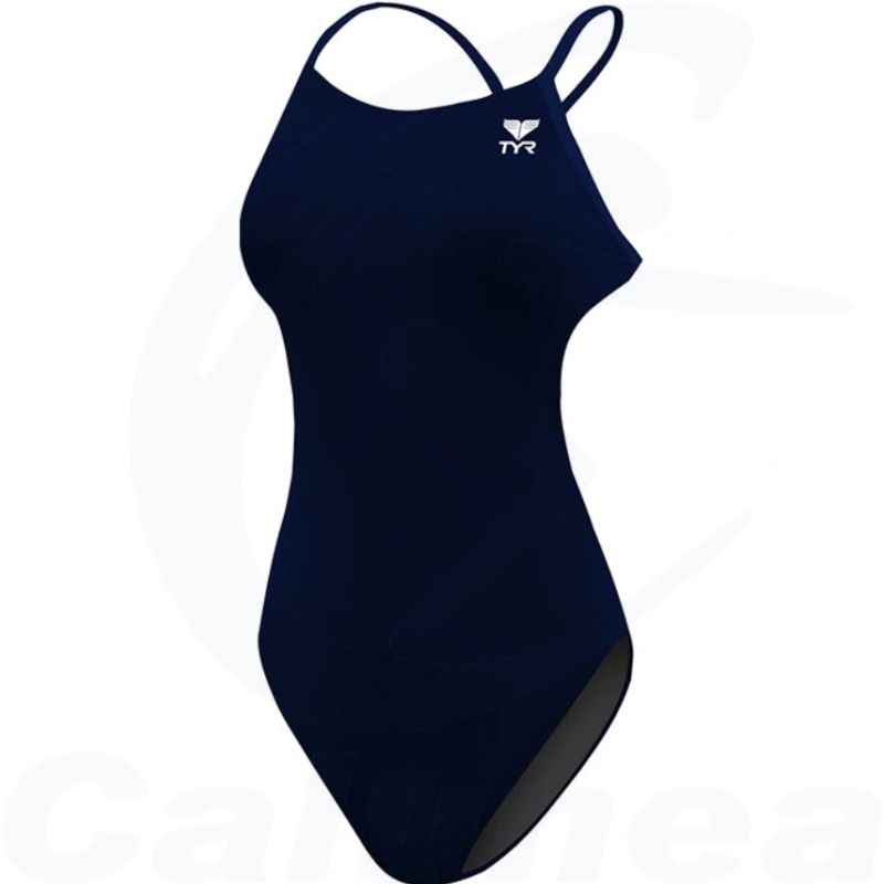 Image du produit Woman's / Girls Swimsuit ELITE CUTOUTFIT NAVY TYR - boutique Calunéa