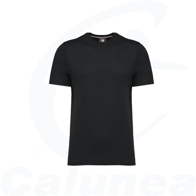 Image du produit ANTIBACTERIEL SHORT SLEEVED T-SHIRT WK. DESIGNED TO WORK BLACK CALUNEA - boutique Calunéa