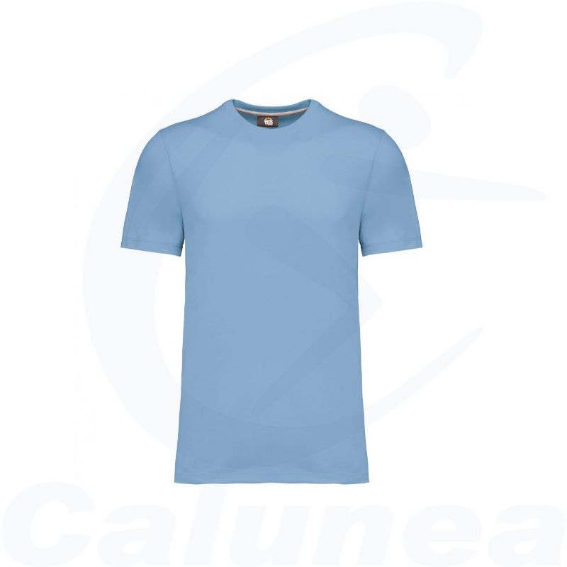 Image du produit ANTIBACTERIEL SHORT SLEEVED T-SHIRT WK. DESIGNED TO WORK SKY BLUE CALUNEA - boutique Calunéa