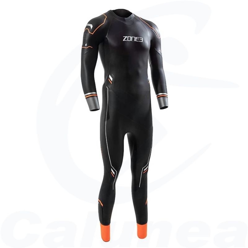 Image du produit Men's THERMAL ASPIRE neoprene wetsuit black / orange ZONE3 - boutique Calunéa