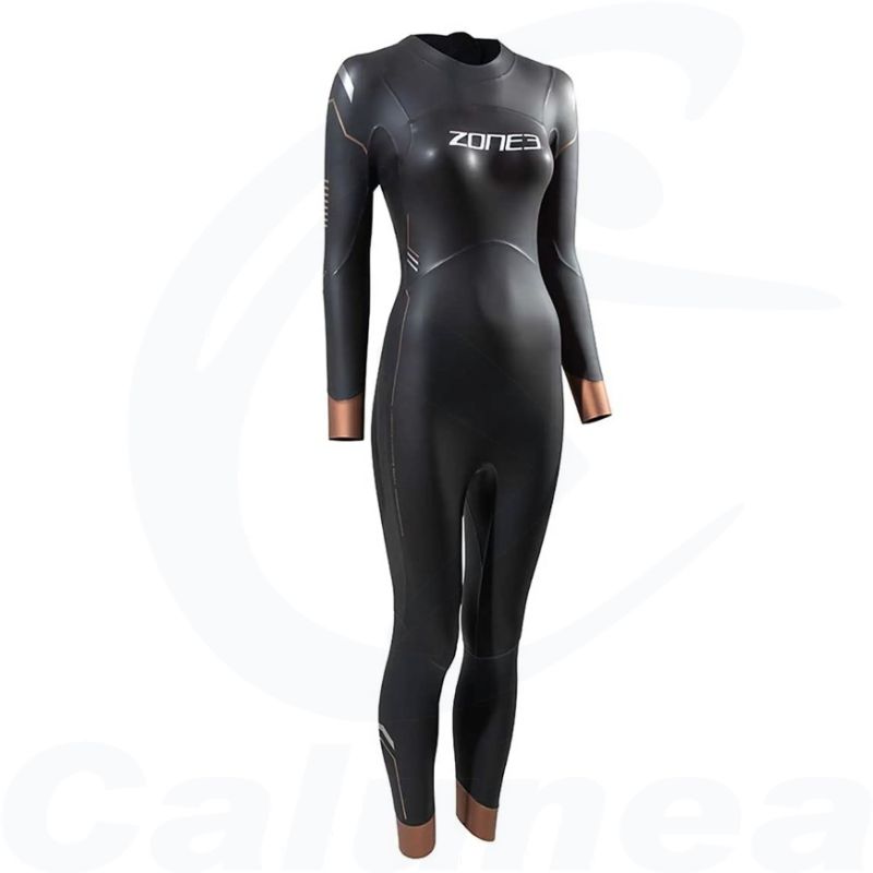 Image du produit Woman's neoprene wetsuit THERMAL AGILE black / gold ZONE3 - boutique Calunéa